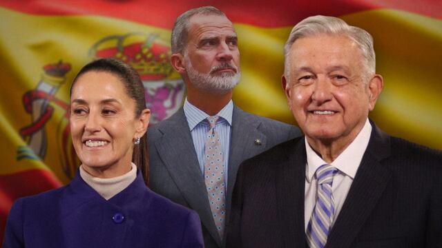 AMLO respalda a Claudia Sheinbaum con decisión de no invitar a Felipe VI, rey de España