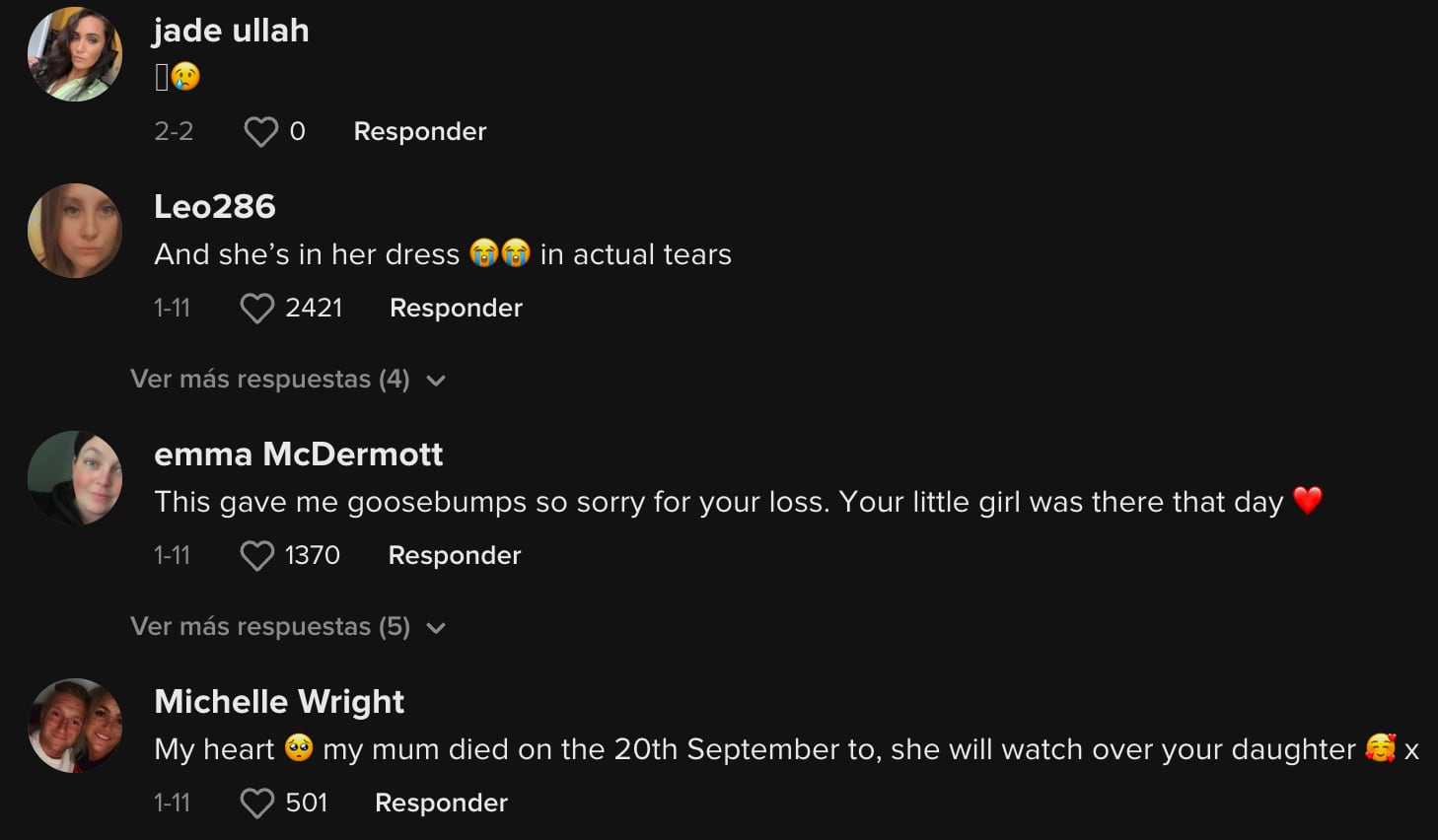 Comentarios a la bebé fantasma de TikTok