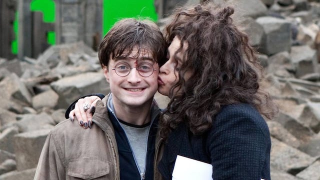 Daniel Radcliffe y Helena Bonham Carter