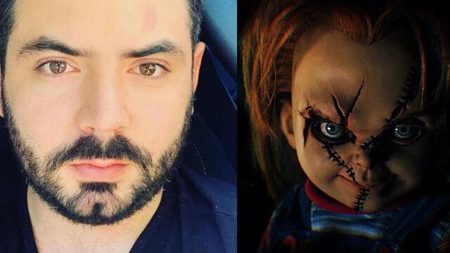 José Eduardo Derbez y Chucky