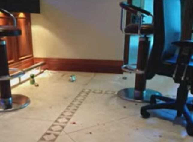 Presunta escena del altercado