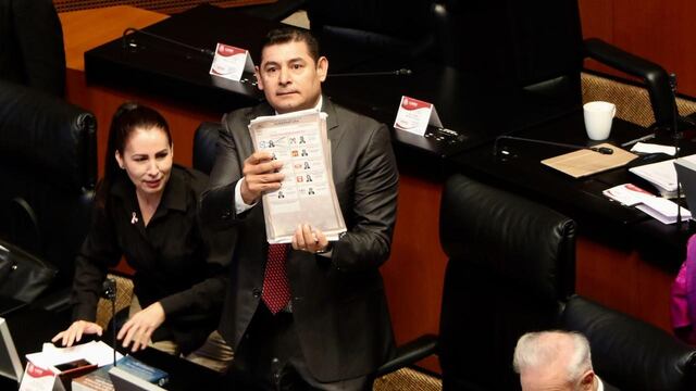 Alejandro Armenta, senador de Morena