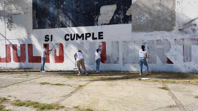 Puebla aplicará duras sanciones a quienes pinten bardas con mensajes políticos