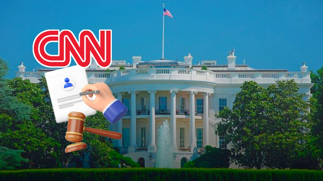 CNN advierte demandas contra la Casa Blanca tras quedar fuera del Air Force One