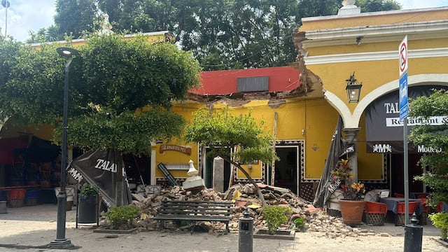El Parián de Tlaquepaque derrumbe