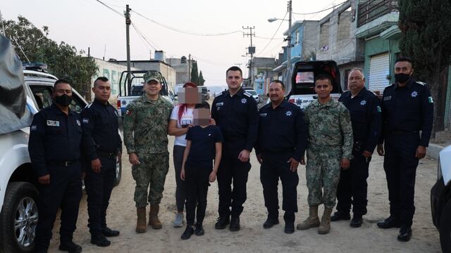 Policía de Atizapán de Zaragoza y la Marina Armada de México rescatan a familia de secuestro virtual
