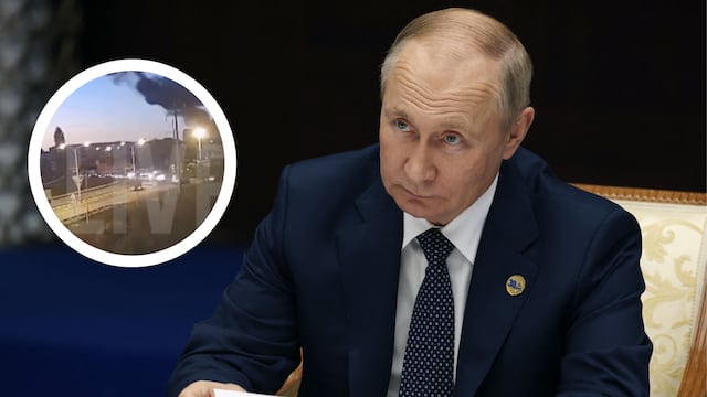 Avión de guerra se estrella contra edificio de departamentos en Rusia en medio del conflicto con Ucrania