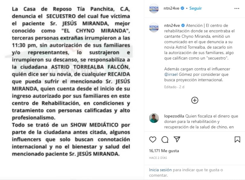 Casa de Reposo ‘Tía Panchita’