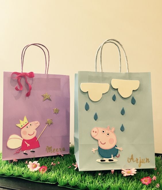 Dulceros de Peppa Pig para el Día del Niño