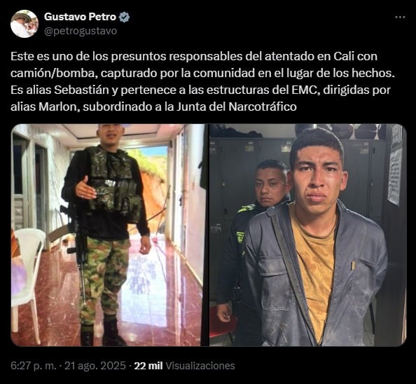 Atentado en Cali: Coche bomba dejó 6 muertos y decenas de heridos