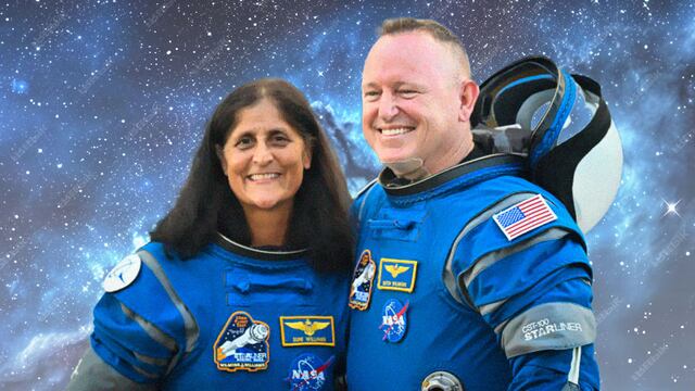 Barry E. Wilmore y Sunita Williams