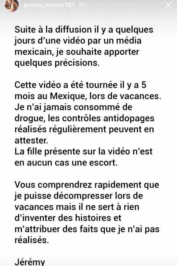 Ménez se defendió en redes sociales
