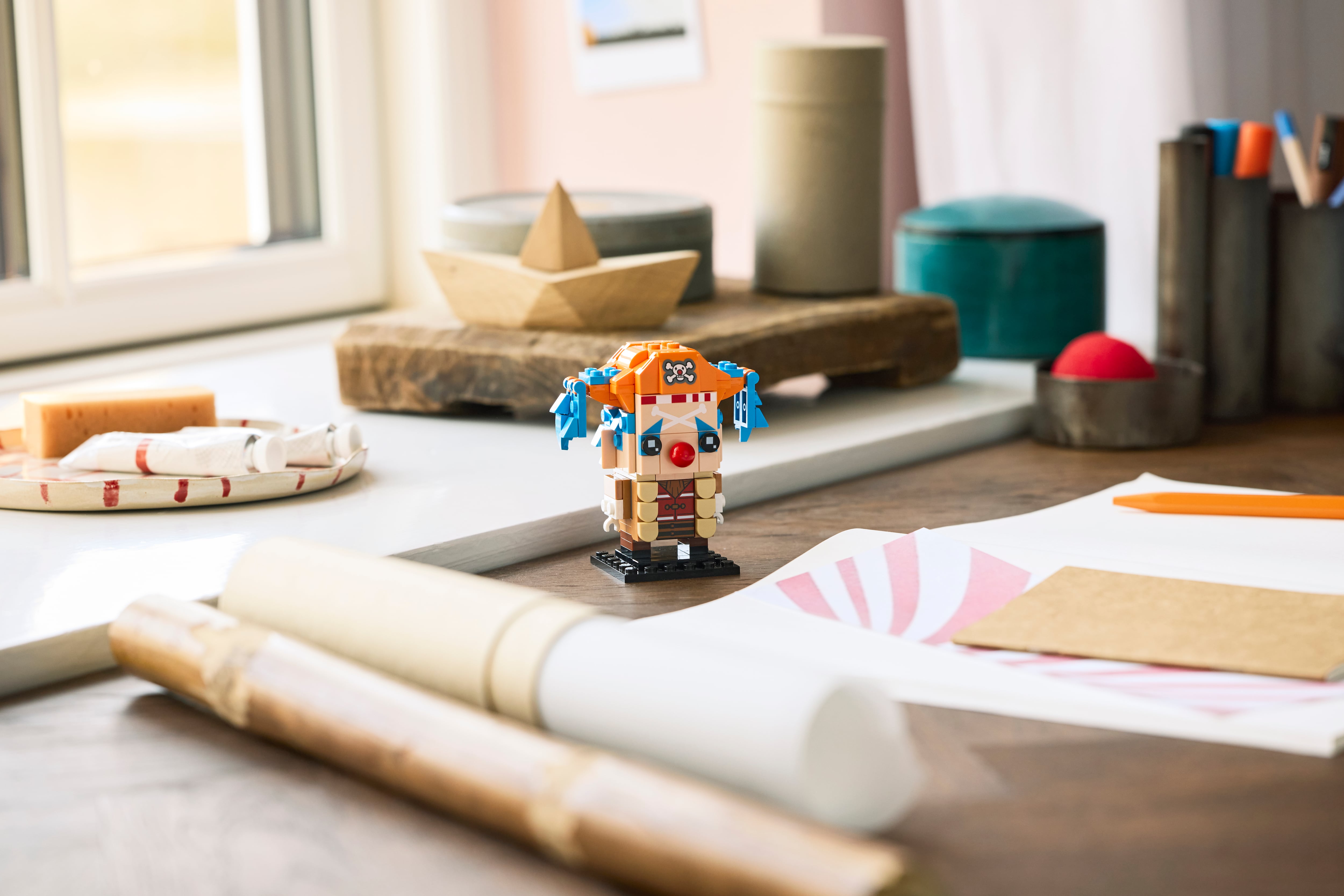 LEGO BrickHeadz ONE PIECE Figura de Buggy el Payaso