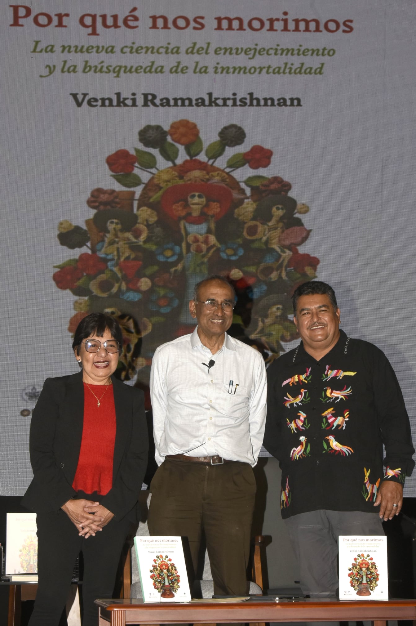 Venki Ramakrishnan asegura que la curiosidad es el motor de su pasión por la investigación