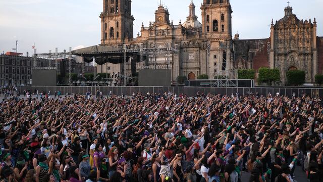 Zócalo del Centro Histórico de la CDMX.
