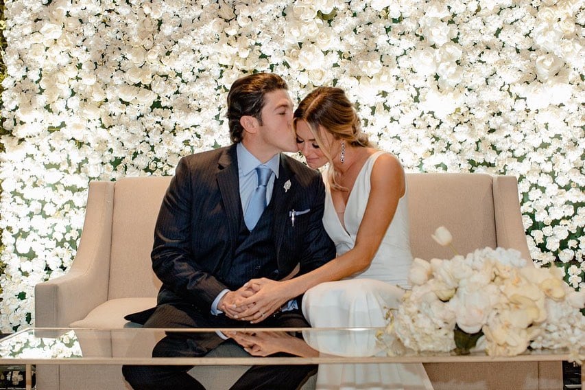 Samuel García y Mariana Rodríguez