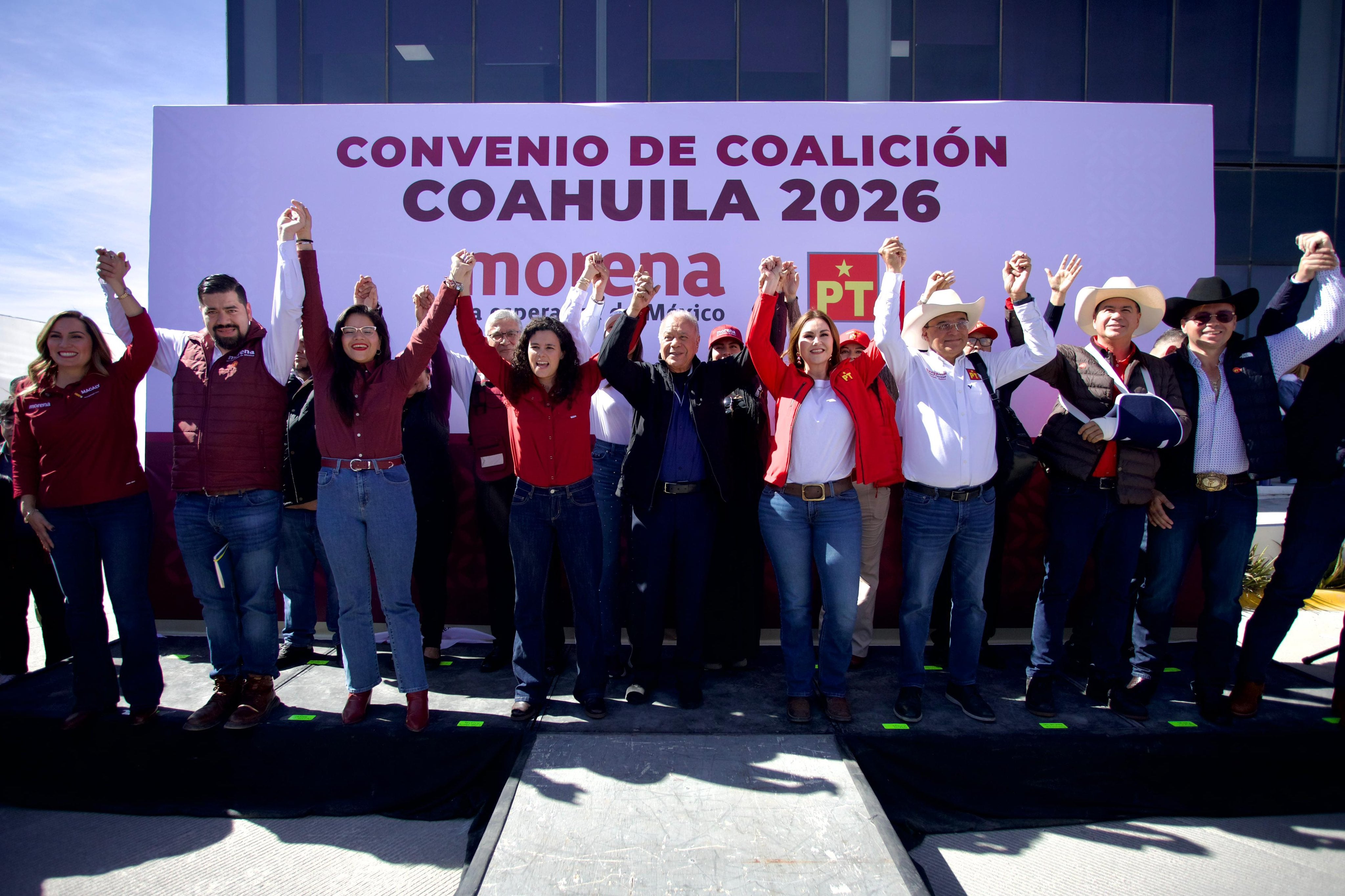 Luisa Alcalde encabeza coalición con el PT en Coahuila