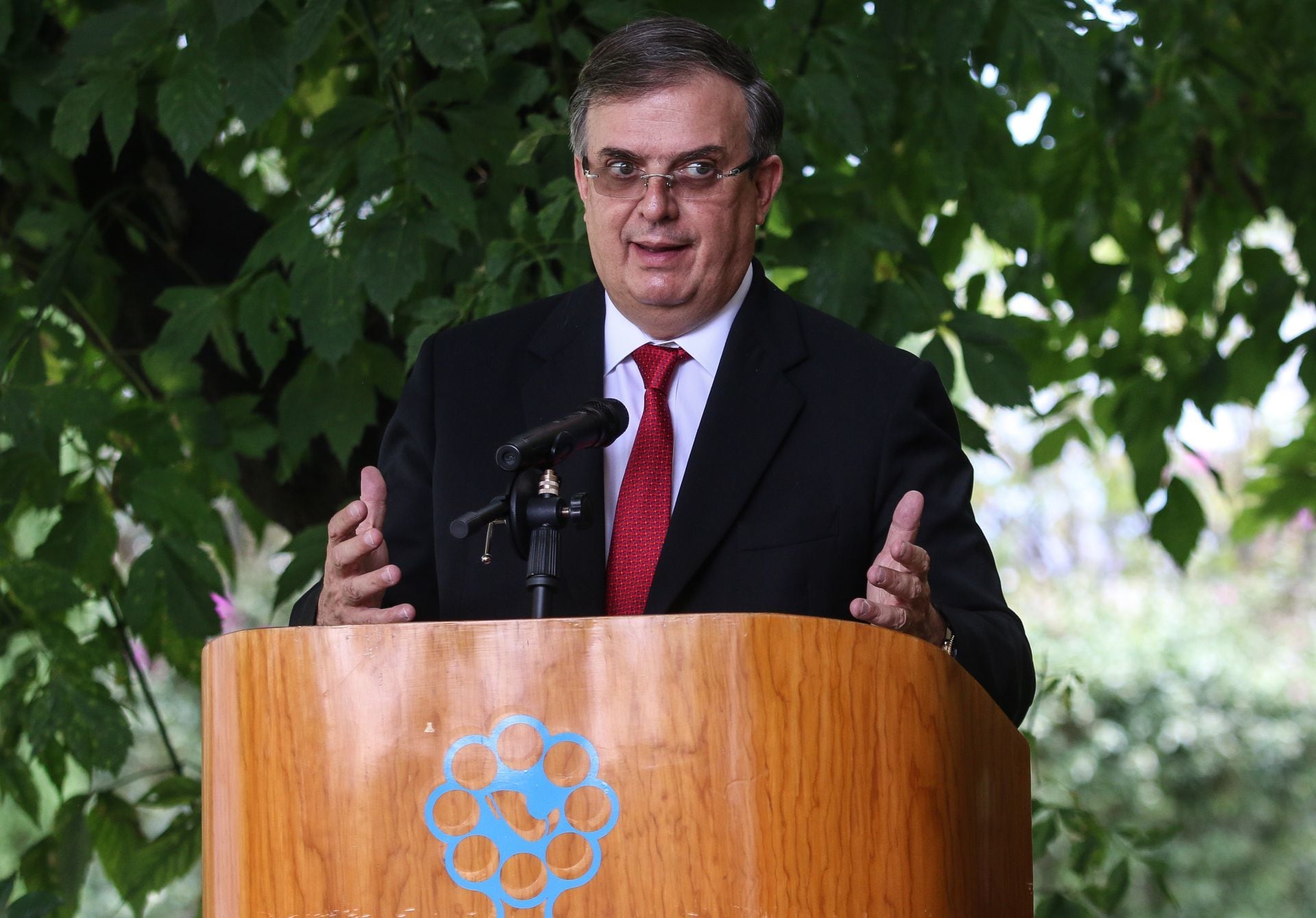 Marcelo Ebrad, secretario de Relaciones Exteriores.
