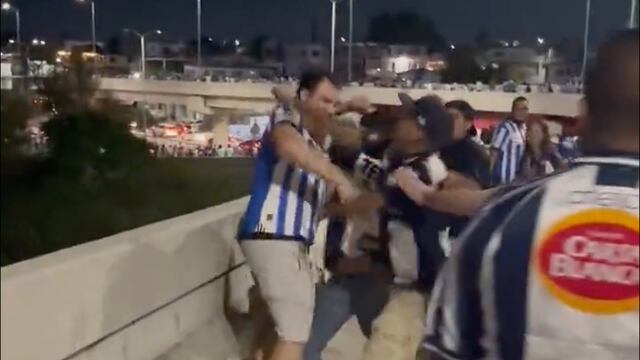 Rayados vs Rayados (Captura de video)