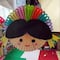 Rosetón de muñeca Lele de papel: Paso a paso del adorno para el 15 de septiembre