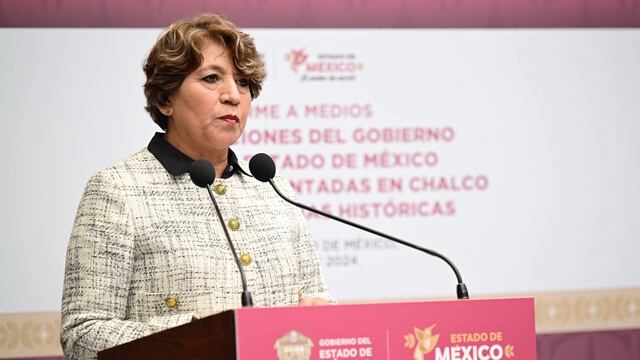 Delfina Gómez despliega elementos y vehículos en Chalco