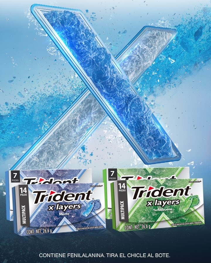 Chicles Trident.