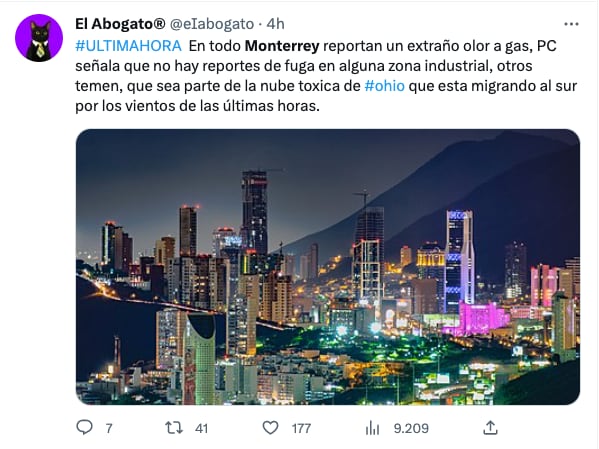 Memes por el mal olor en Monterrey, Nuevo León