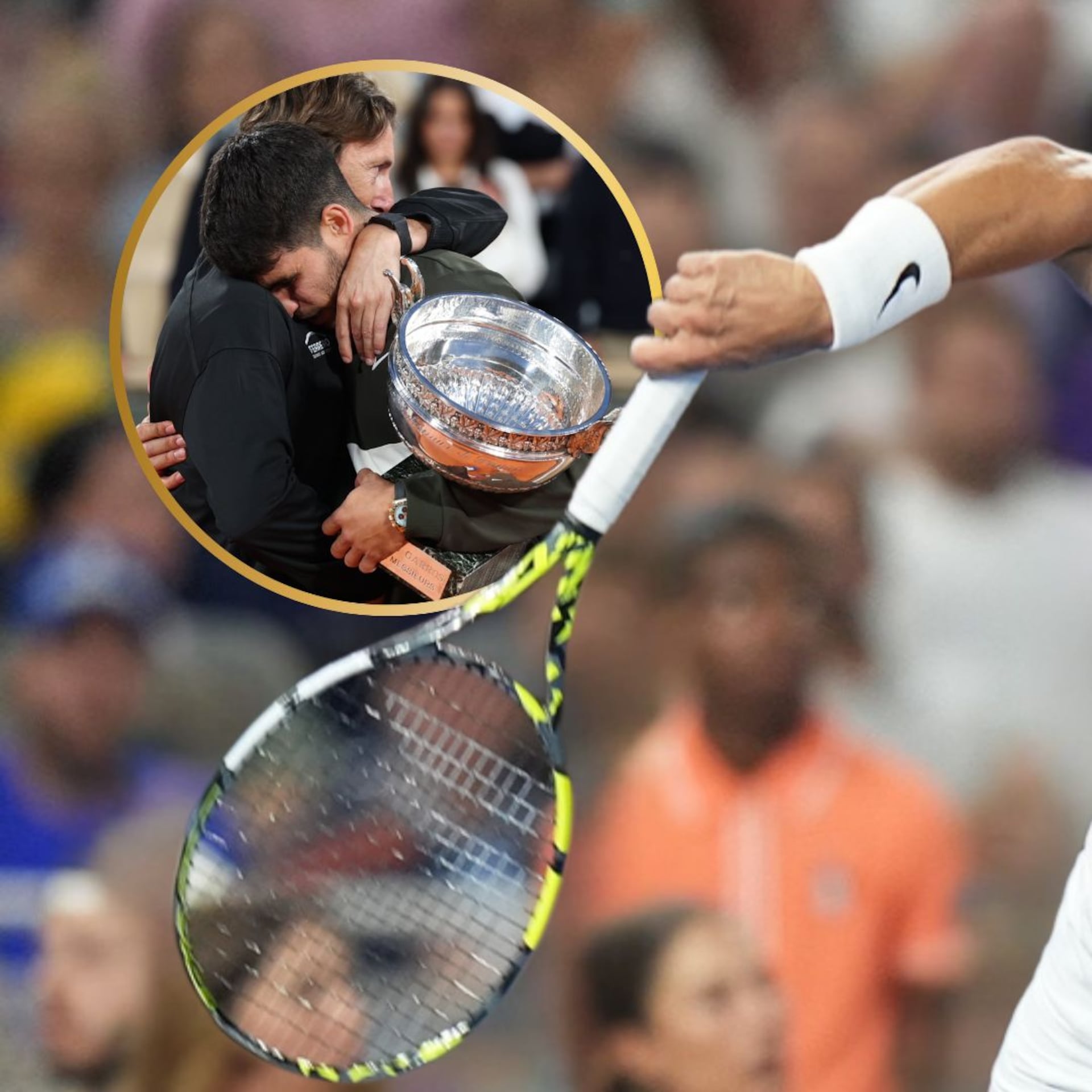 La dolorosa despedida de Carlos Alcaraz de Juanki, el entrenador que lo llevó a la cima