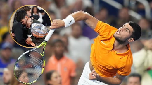 La dolorosa despedida de Carlos Alcaraz de Juanki, el entrenador que lo llevó a la cima