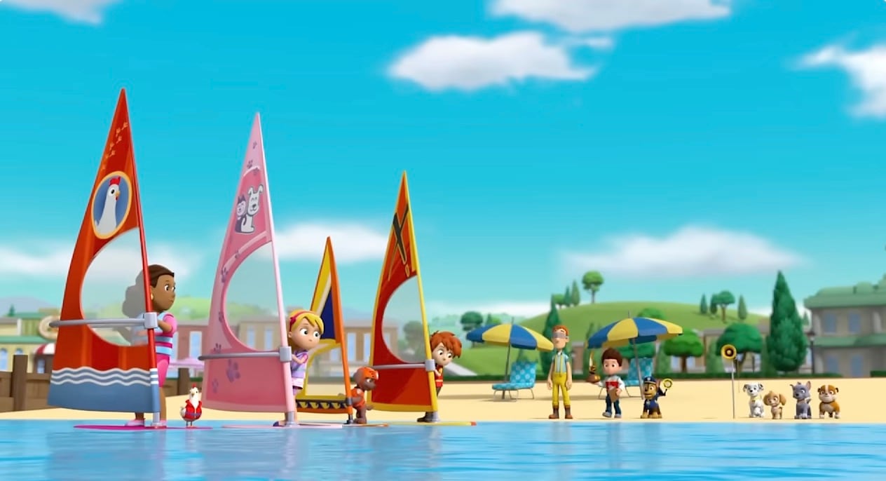 Paw Patrol por Día Global del Viento