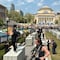 ¿Qué pasa en la Universidad de Columbia? Autoridades amenazan con expulsar a estudiantes en campamentos contra genocidio de Israel en Gaza