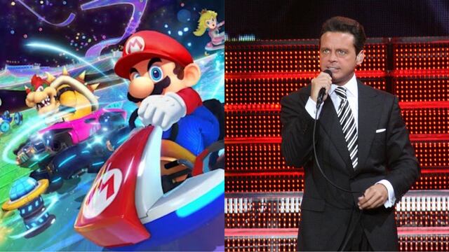 ¿Las canciones de Luis Miguel quedan con Mario Kart?