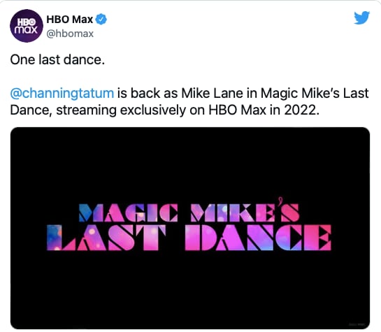 “Magic Mike’s Last Dance” estará disponible en HBO Max