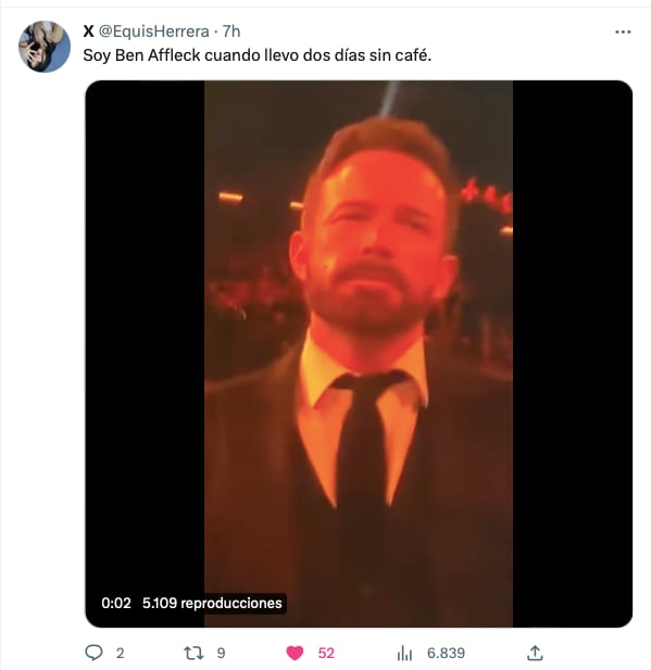 Ben Affleck: Los mejores memes luego de su show en los Grammy