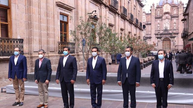 Los gobernadores se reunieron en Morelia.