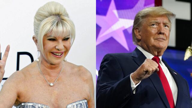 Ivana Trump y Donald Trump