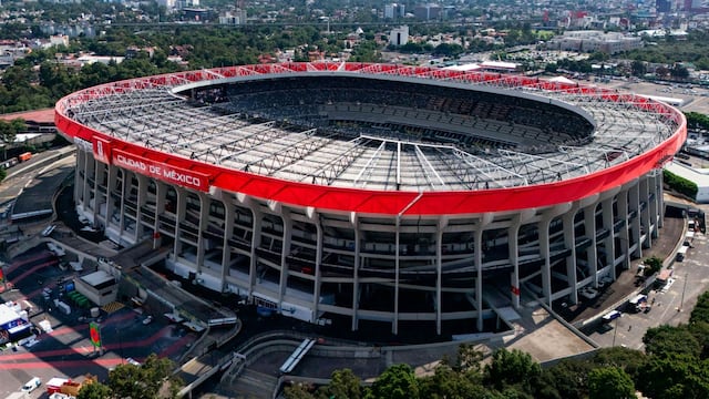 Estadio Azteca recientemente nombrado Estadio Banorte