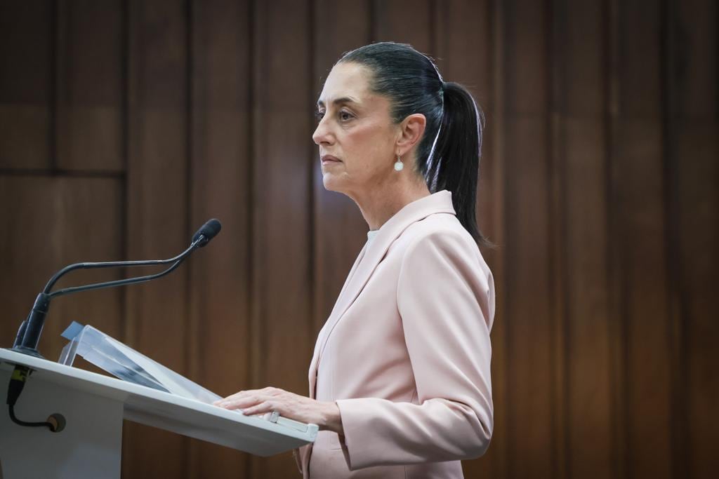 Claudia Sheinbaum en conferencia el 16 de diciembre por el atentado contra Ciro Gómez Leyva