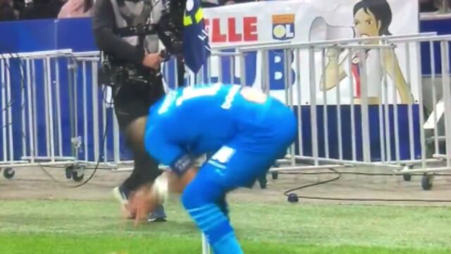 Lyon vs Marsella (Foto: Captura de video)