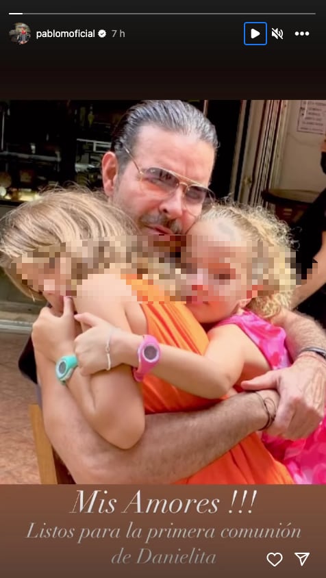 Pablo Montero ignora la denuncia de Gabriela Spanic y comparte momento con sus hijas