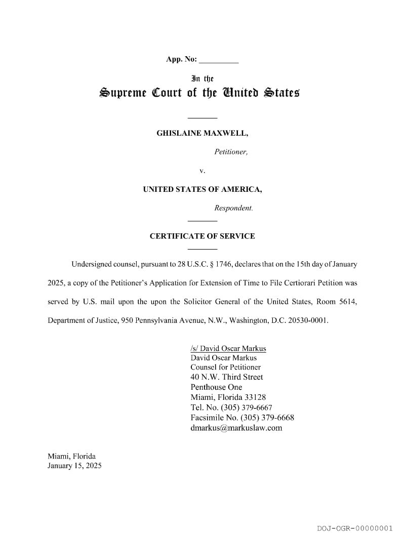 Documentos de Jeffrey Epstein son liberados