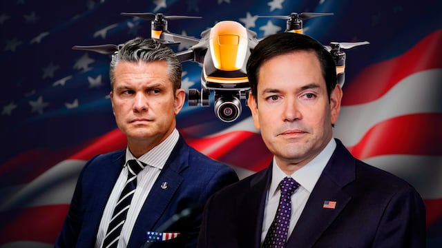 Alerta por drones en base donde viven Marco Rubio y Pete Hegseth