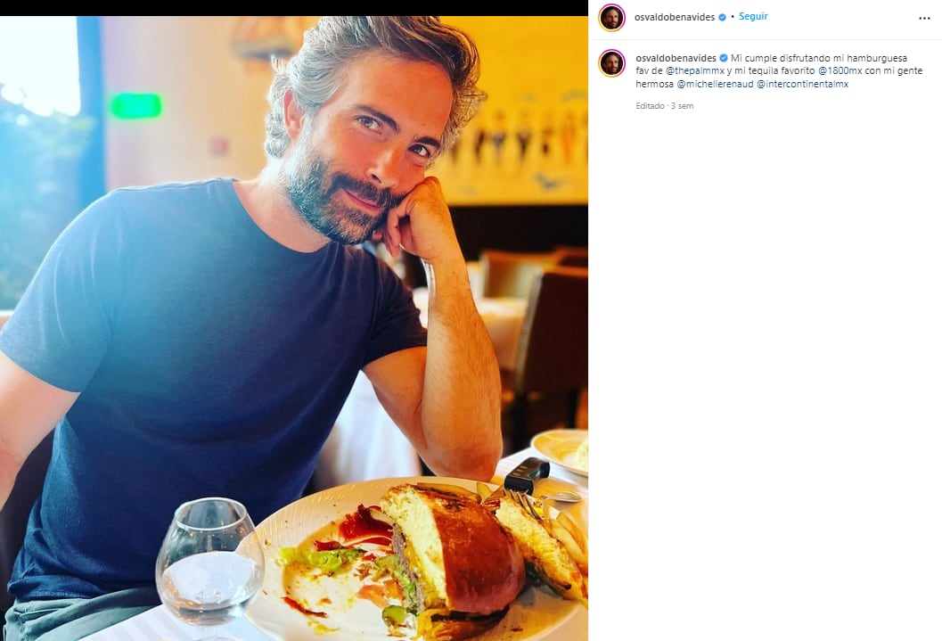 Osvaldo Benavides y Michelle Renaud.