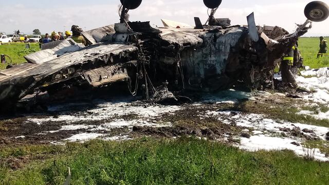 Avioneta desplomada en Durango