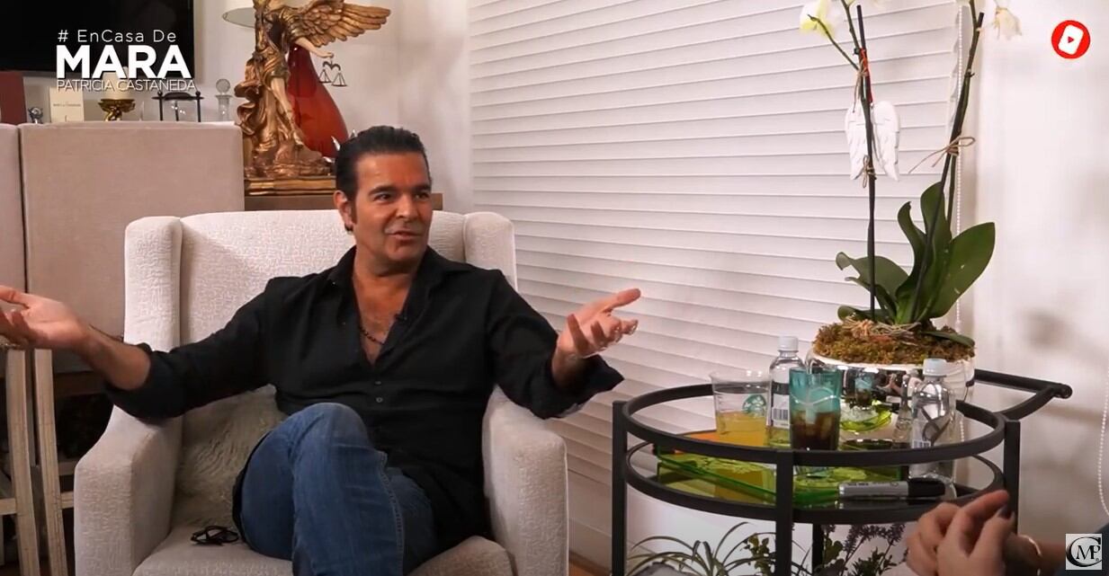 Pablo Montero explica polémicas a Mara Patricia Castañeda