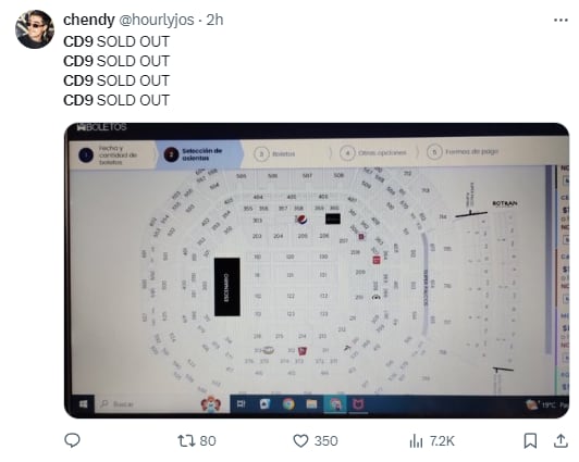 Memes por el sold out de CD9