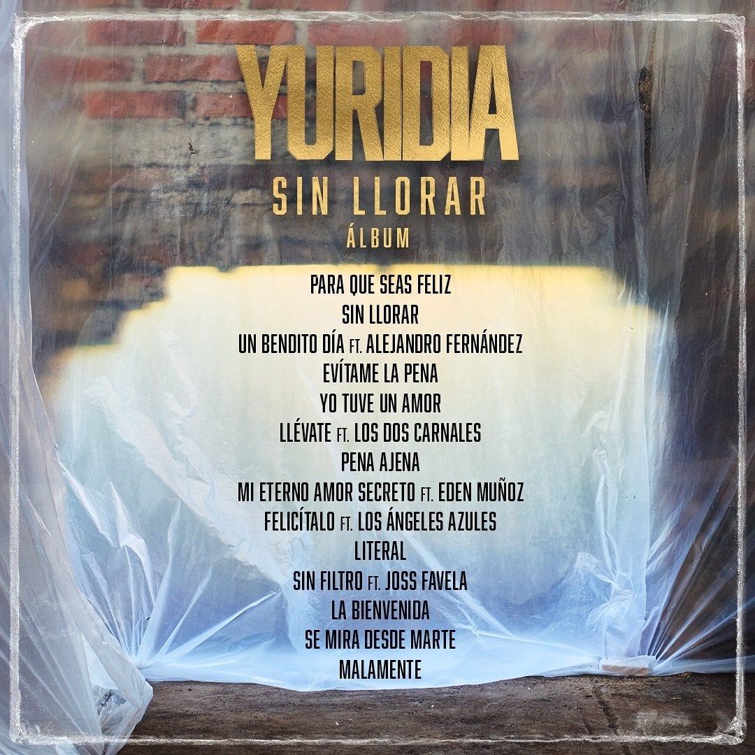 ‘Sin Llorar’ de Yuridia