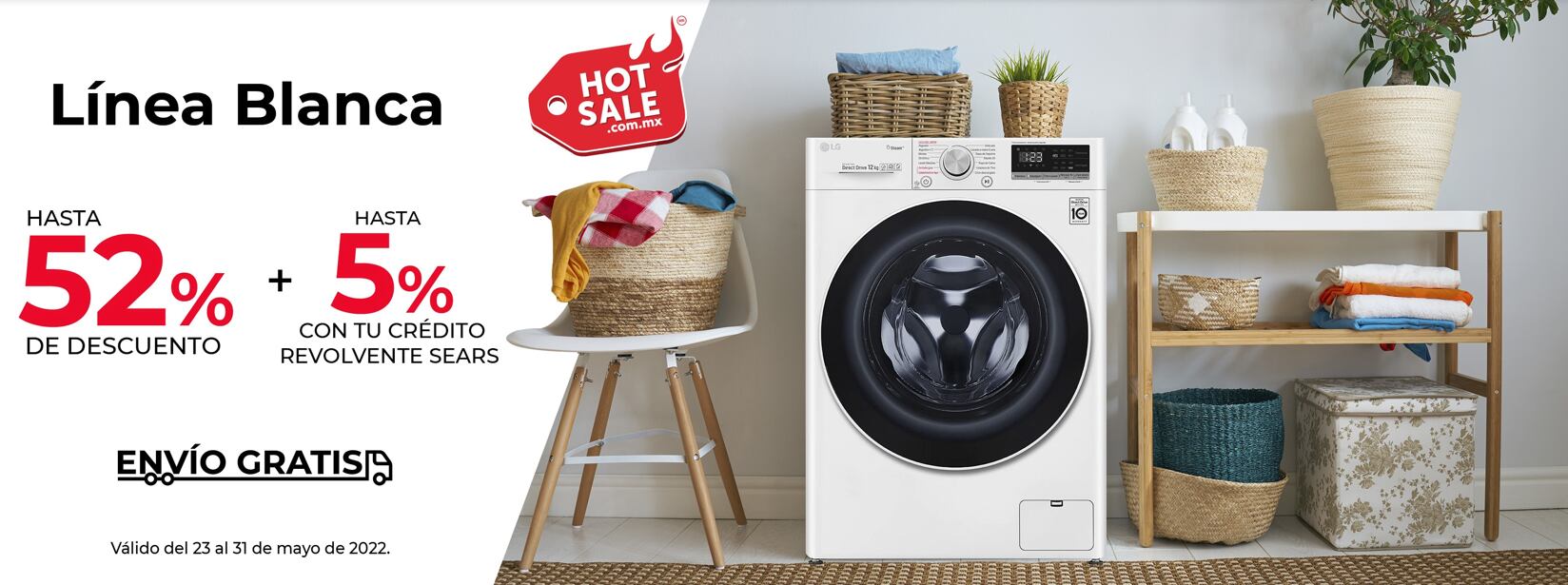 ofertas hot sale sears 2022 /captura de pantalla