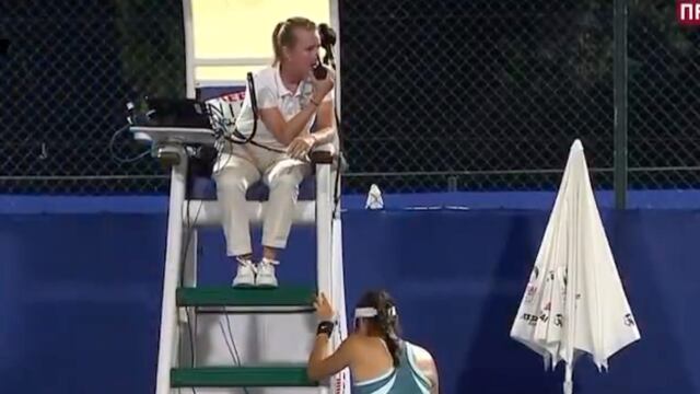 La tenista Emma Raducanu identifica a su acosador en las gradas