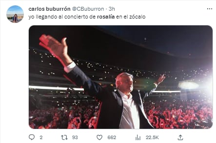 Memes concierto Rosalía en la Zócalo de la CDMX